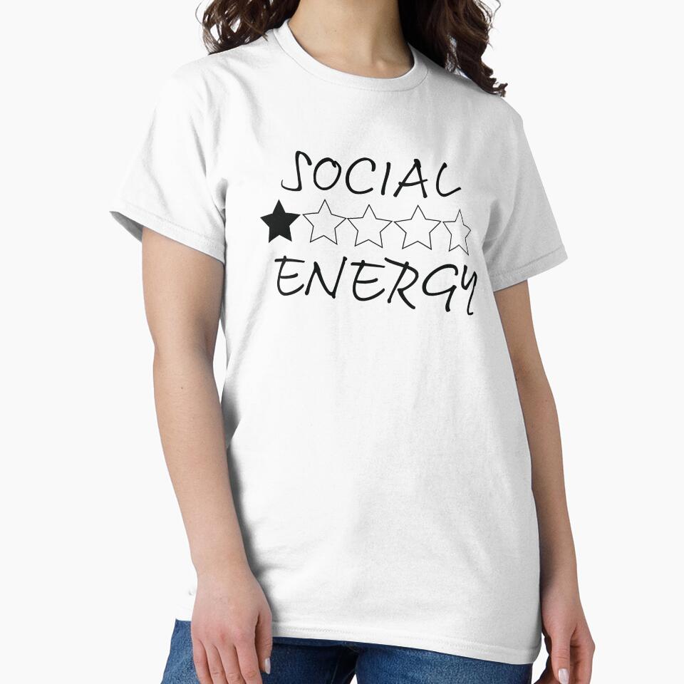 my low social energy battery for shy introverts anti social by Karisdesignss
