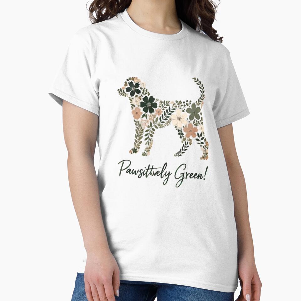 Floral Dog Design Promoting Eco-Friendly Living by yuxin2009