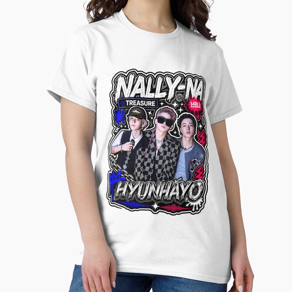 TREASURE NALLY-NA Group Luxury Kpop Tee Graphic Design by Valeree Store