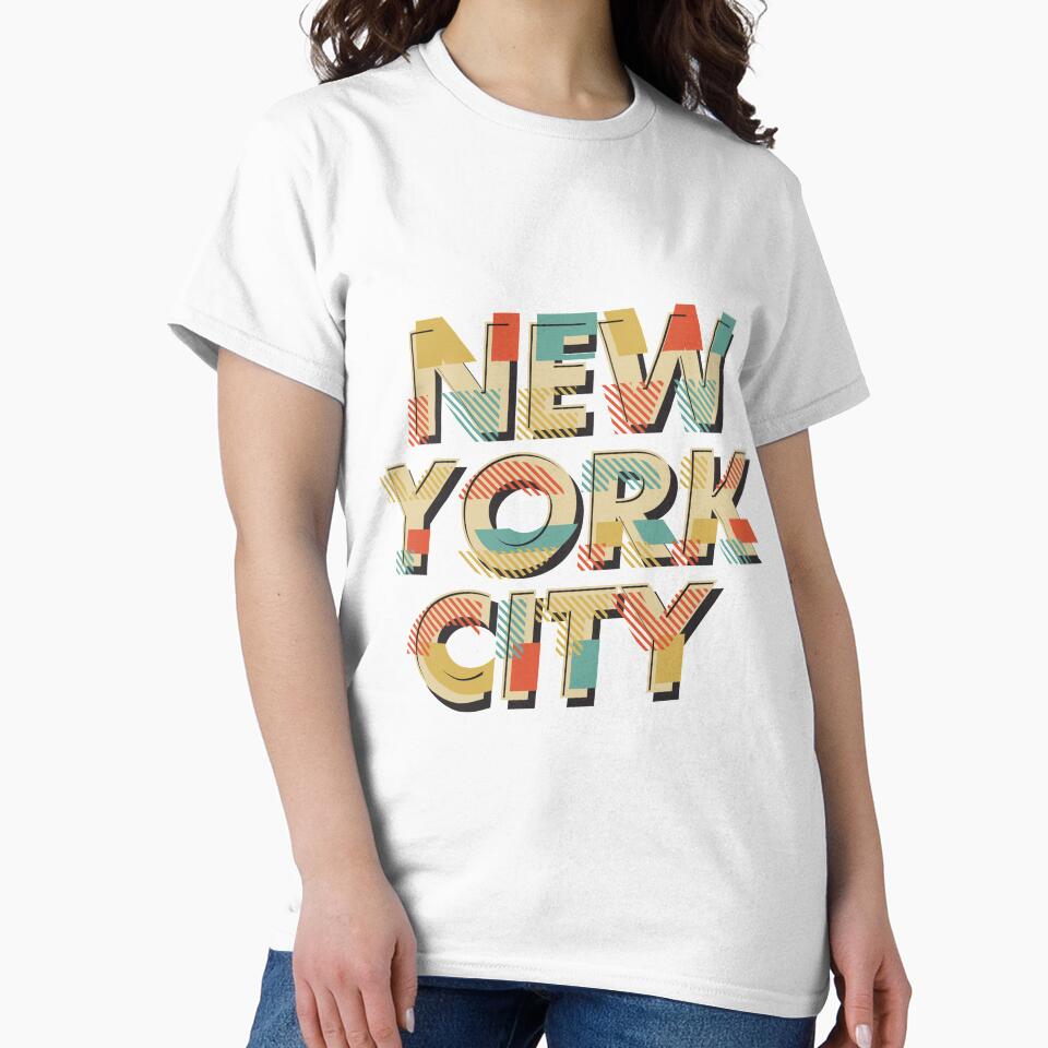 New York City T-Shirt for Men and Women by AllStarMerch