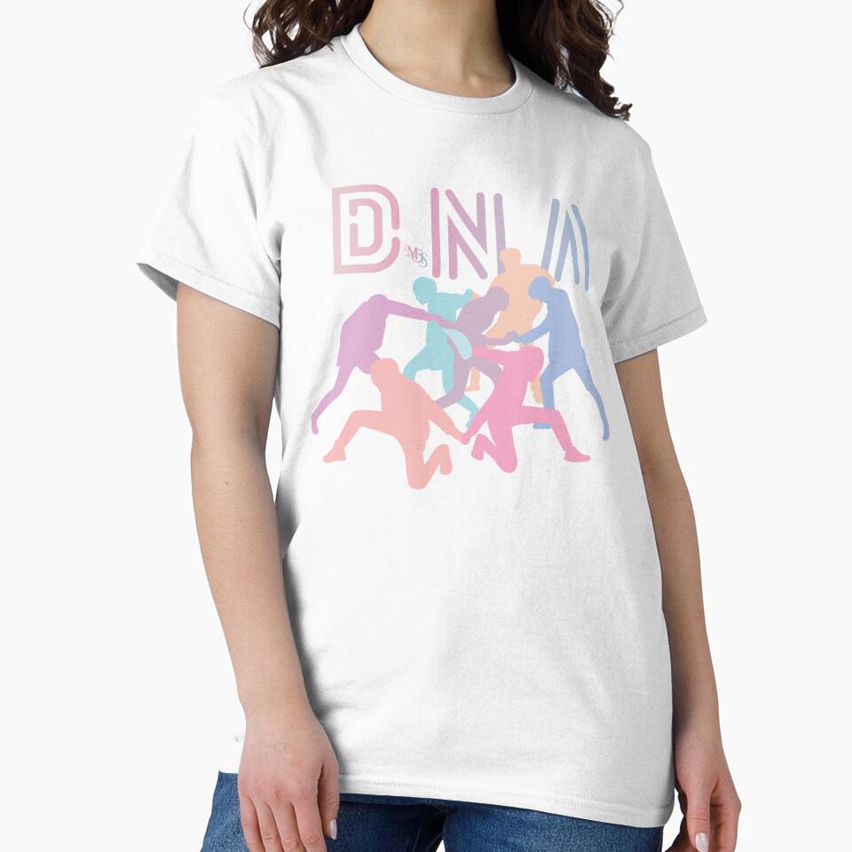 Silhouette design inspired by the group "BTS" in the DNA era by mbs-desing