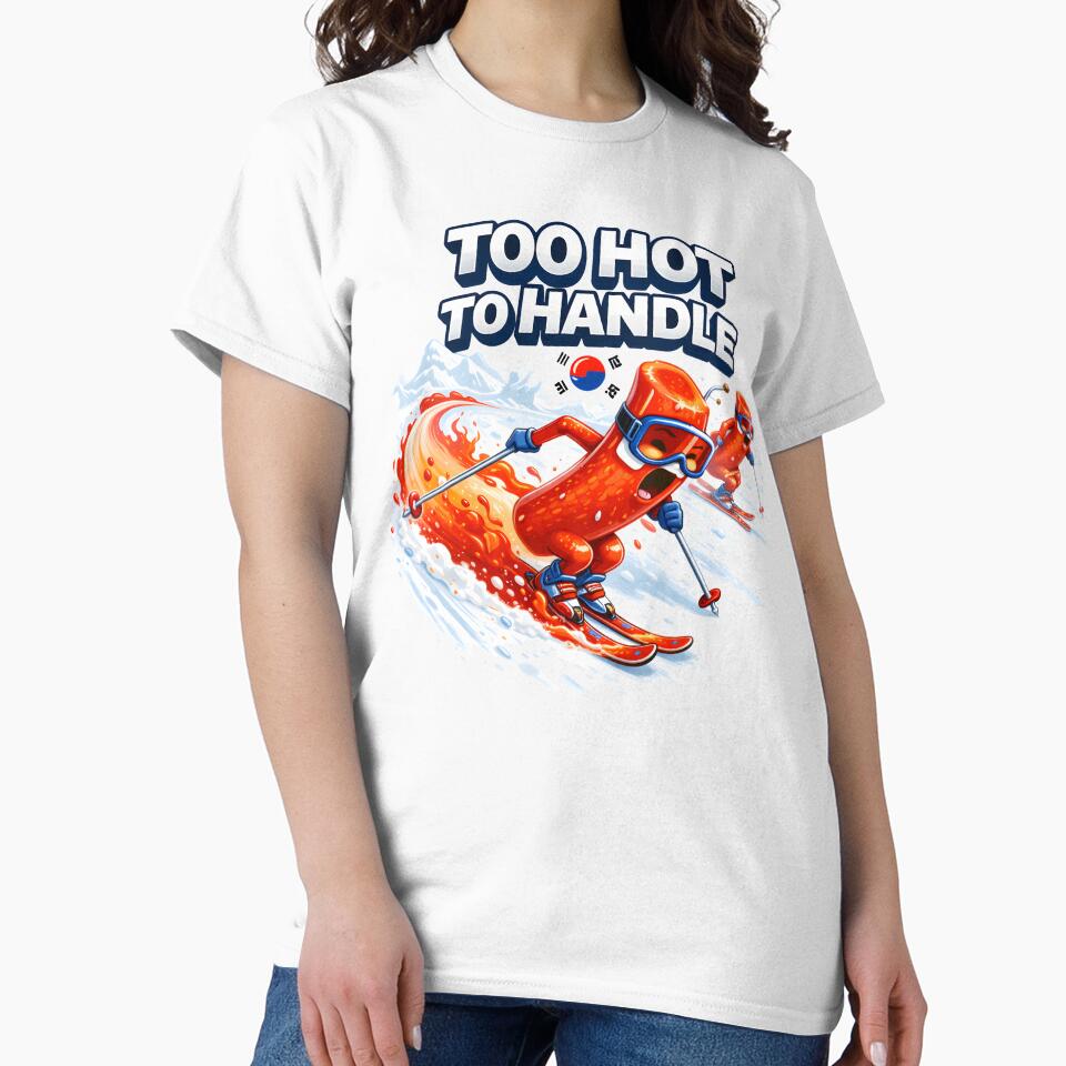 Too Hot To Handle Spicy Skiers by AnnDesignStudio