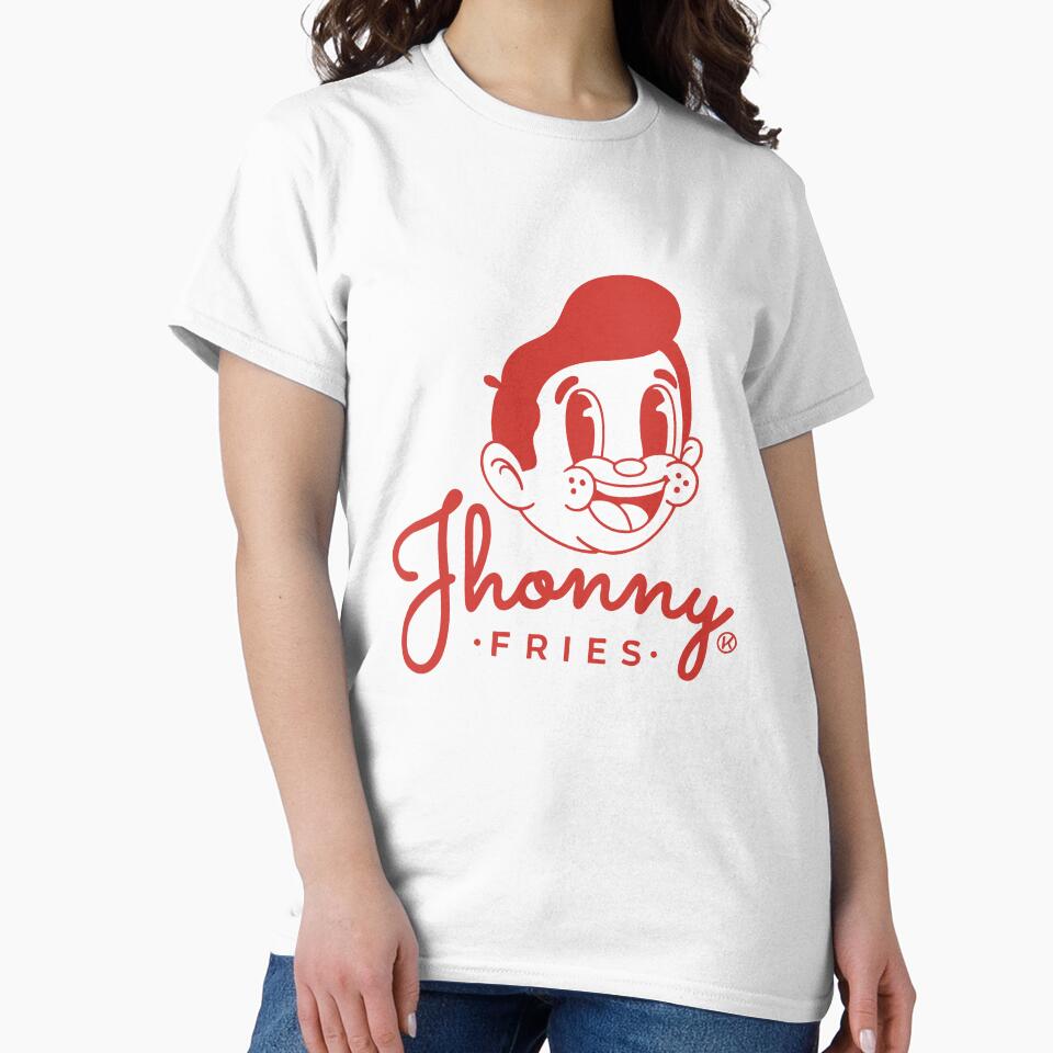 Johnny Fries Retro Cartoon Mascot Logo by genvn