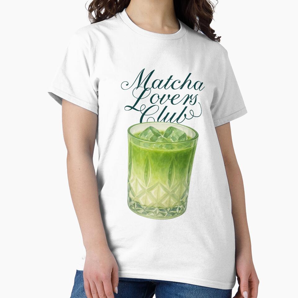 Matcha Lovers Club – Iced Green Drink Illustration by MajesticBeasts