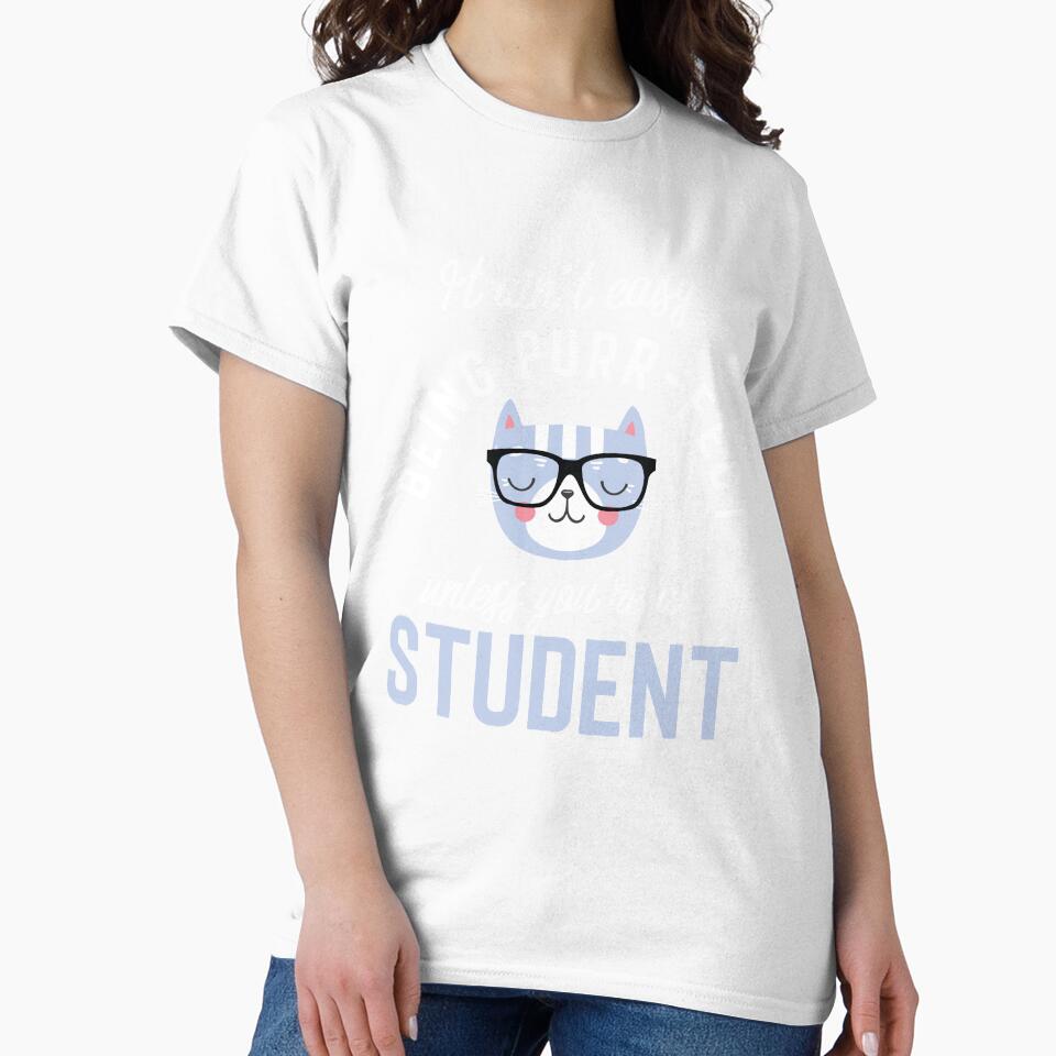 Student Cat Lover Gifts - It ain't easy being Purr Fect by betternotes