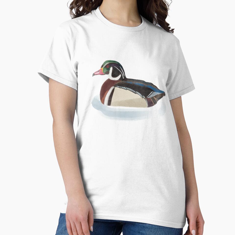 Wood Duck Painting by Gina Munson