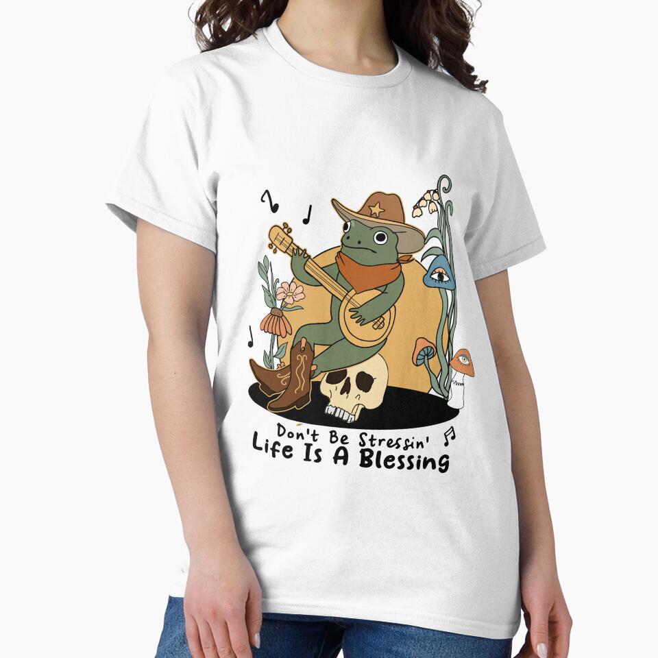 Banjo Frog - Don't Be Stressing Life Is A Blessing by DigitalByEb