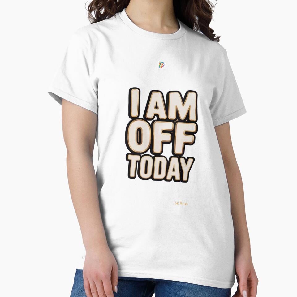I AM OF TODAY – Luxury Gold Text Motivational Quote by PickMeLGK