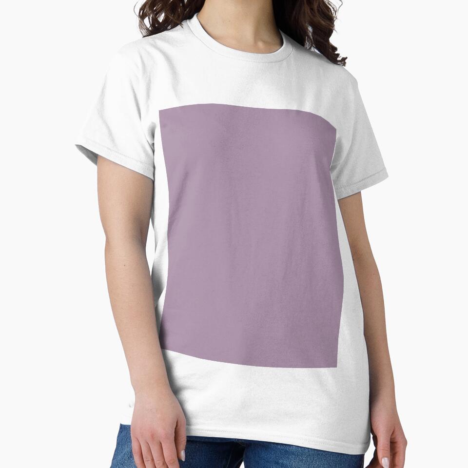 Plain Solid Color Soft Lavender Medium Purple Pastel Purple by mimihuang creations