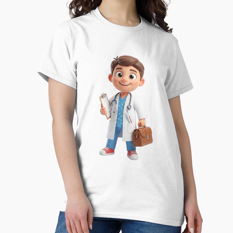 Friendly 3D Doctor - Healthcare Hero Art by drioArt