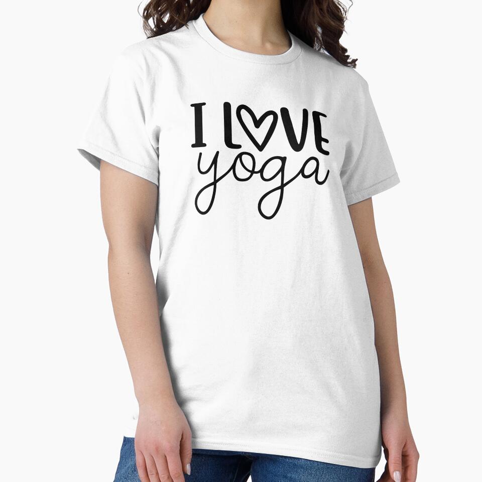Yoga Quote I Love Yoga Motivational Saying by SoccaTamam