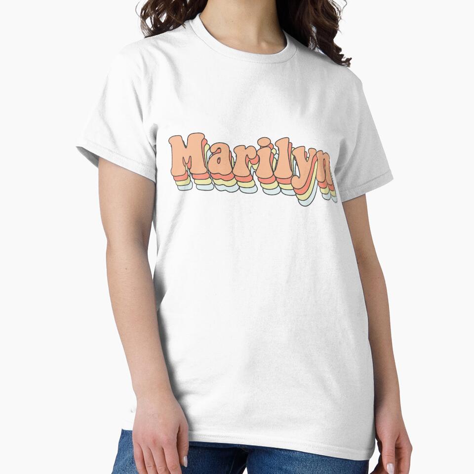 Marilyn - Custom Aesthetic Trendy Name by jdotrdot712