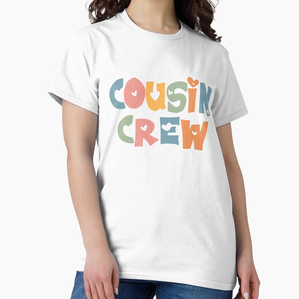 Matching Cousin Crew T-Shirt, Matching Family Reunion Gift, Cousins Squad Graphic Tee, Vacation Party Shirt Funny Family Vacation Tee by Merchall  store