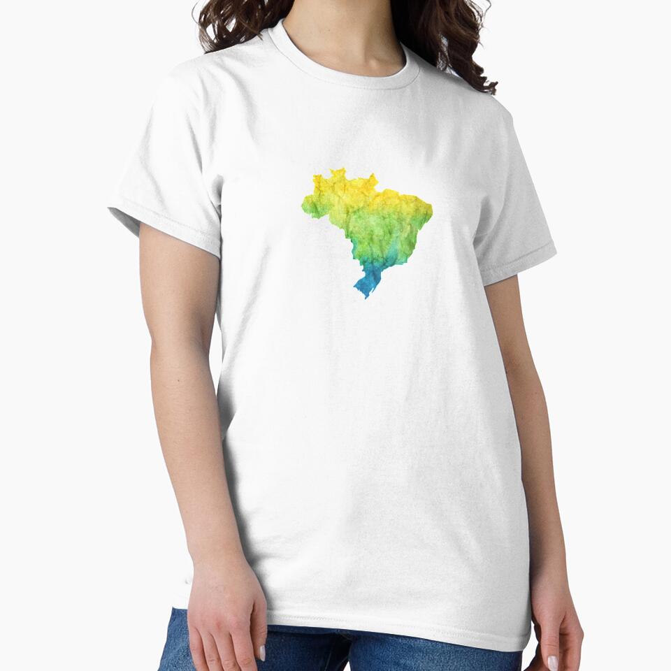 Colorful Country of Brazil by StickerDirect