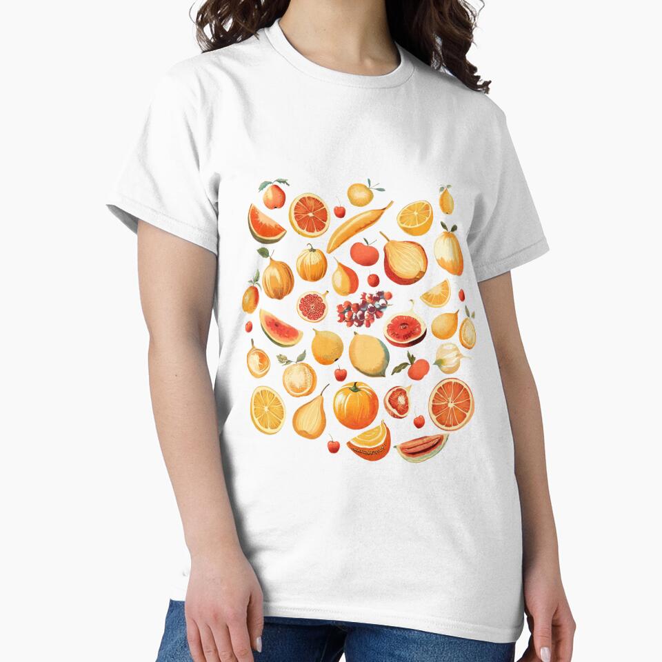 Fruit Illustration Pattern | Retro Style by UnhingedBird