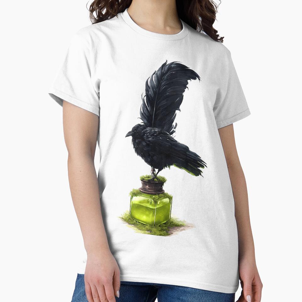 Goblincore Crow Quill by IllumeInk