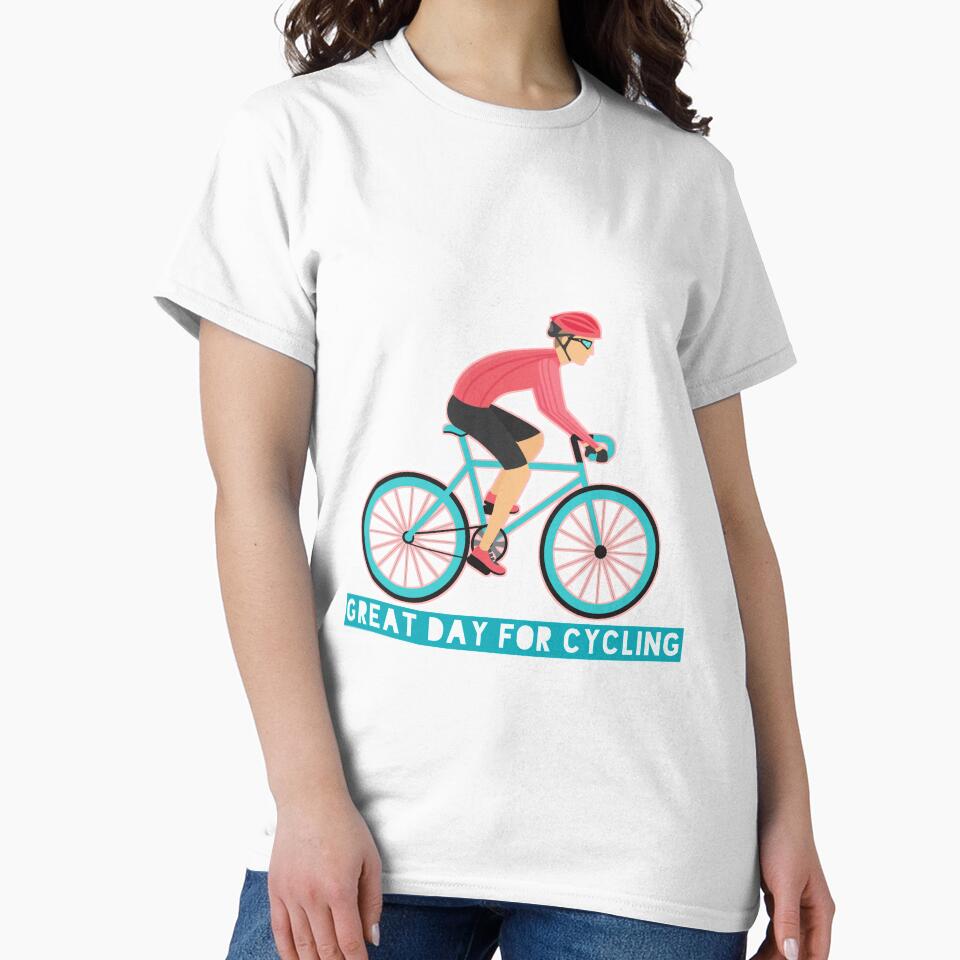 cycling T-shirt by aruvanita