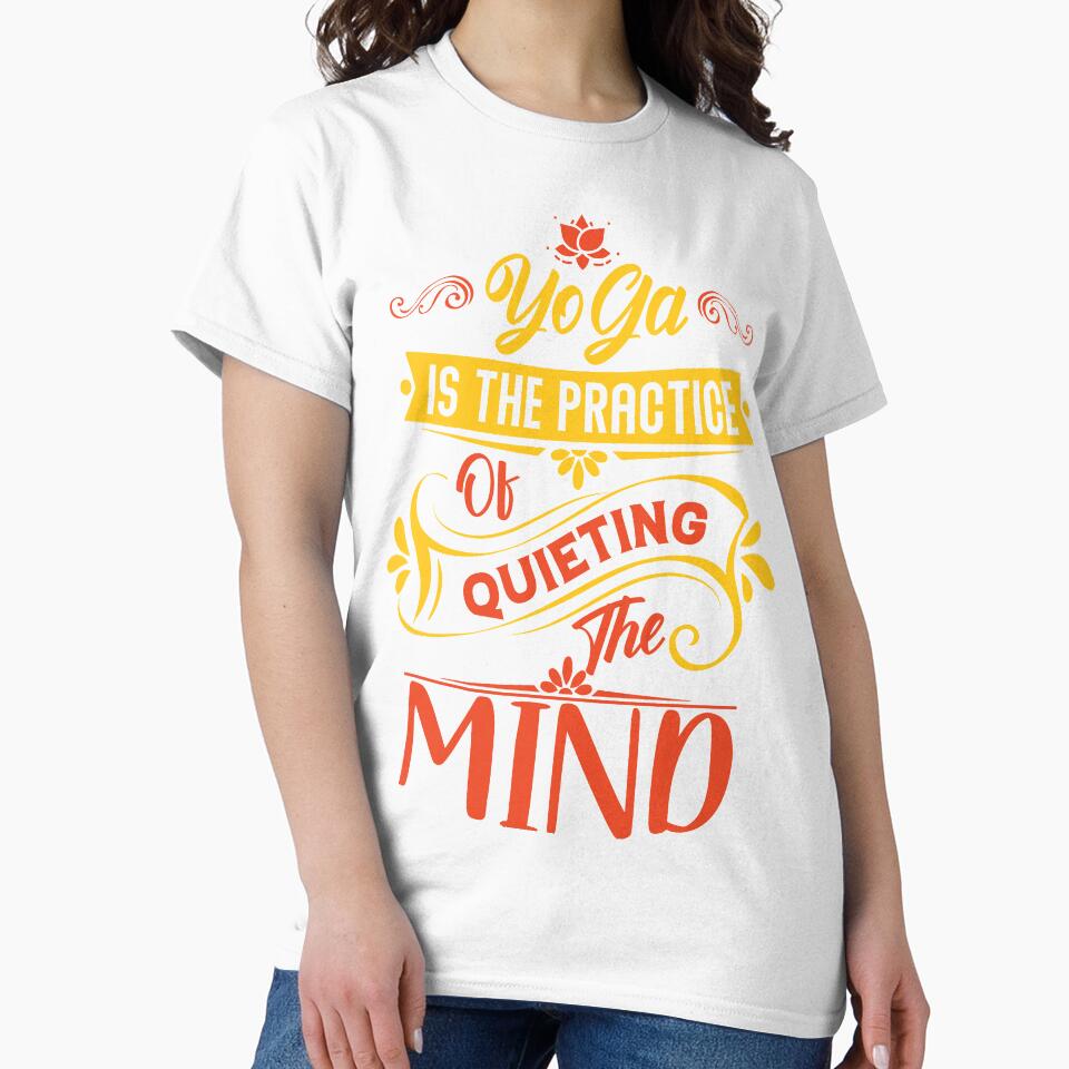 Yoga is the practice of quieting the mind. by Beefytee