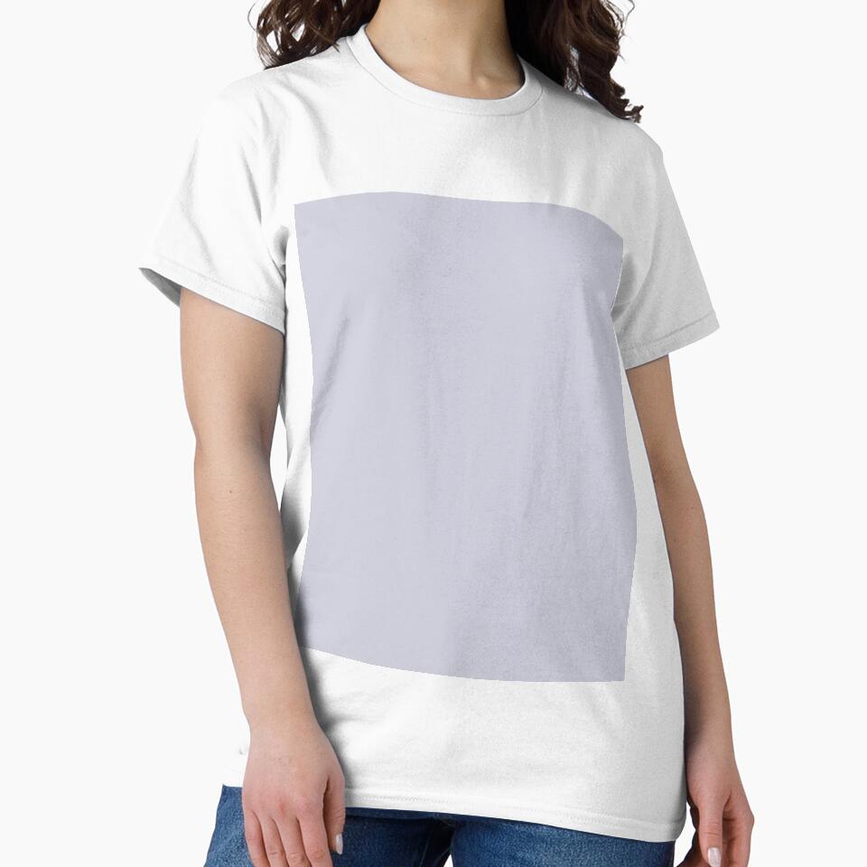 Plain Solid Color Light Purple Grey Pastel Purple Gray Soft Purple Grey by mimihuang creations
