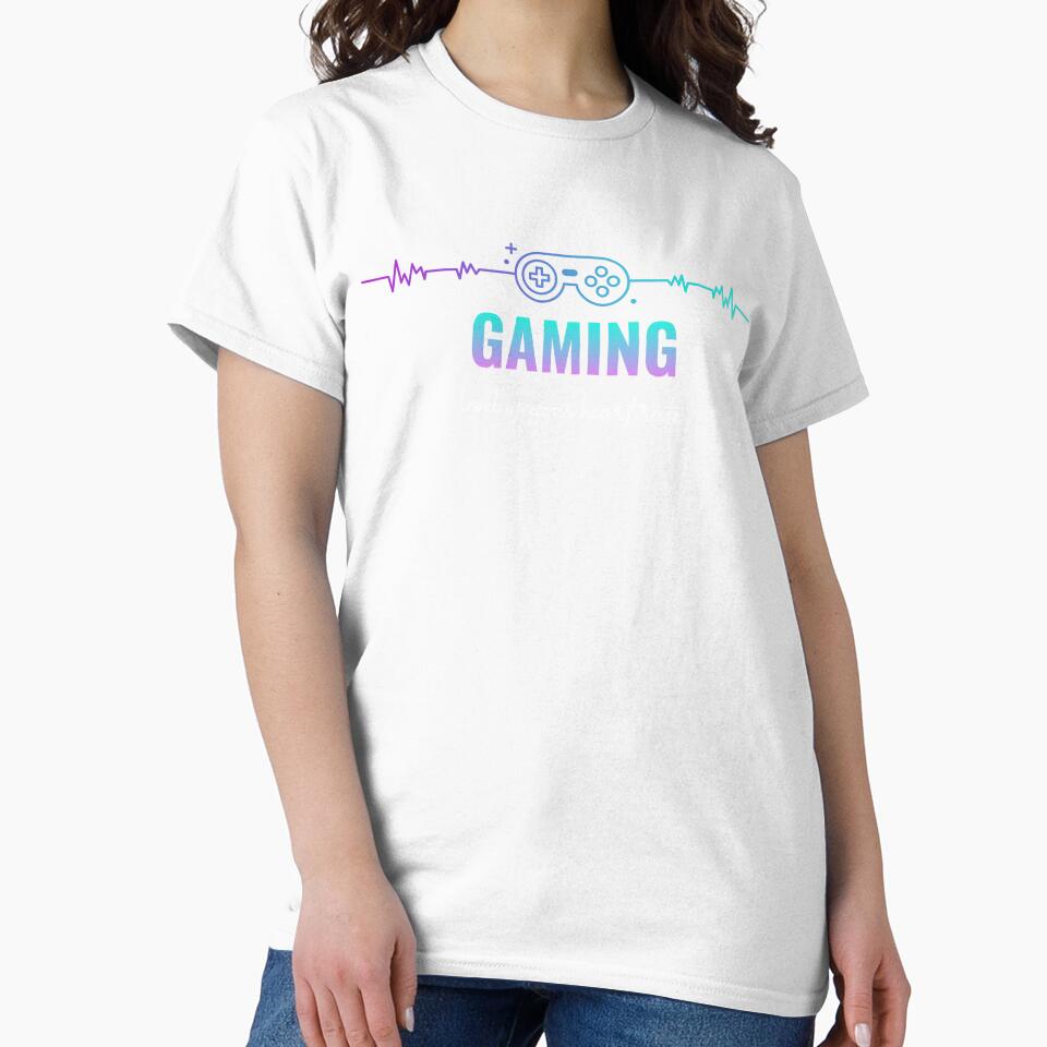 Gaming: Level Up Your Heart Rate/Gaming Gaming/Gaming Designs by TeeGraffiti