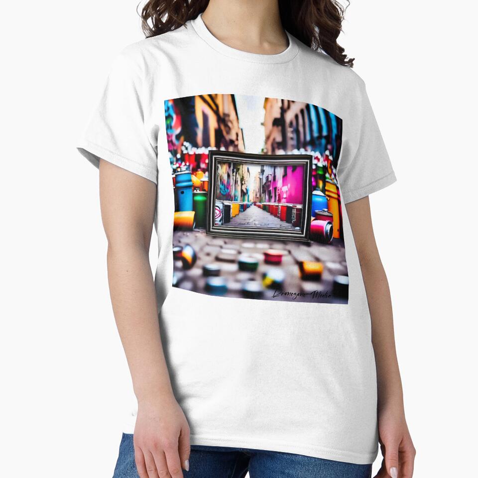 Urban graffiti street art by Drone-tees