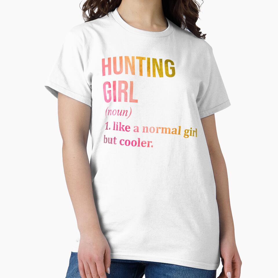 Hunting Girl Definition in Watercolor by XCIV