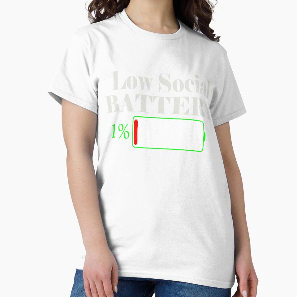 LOW SOCIAL BATTERY (GREEN) by Antisocial Creatives