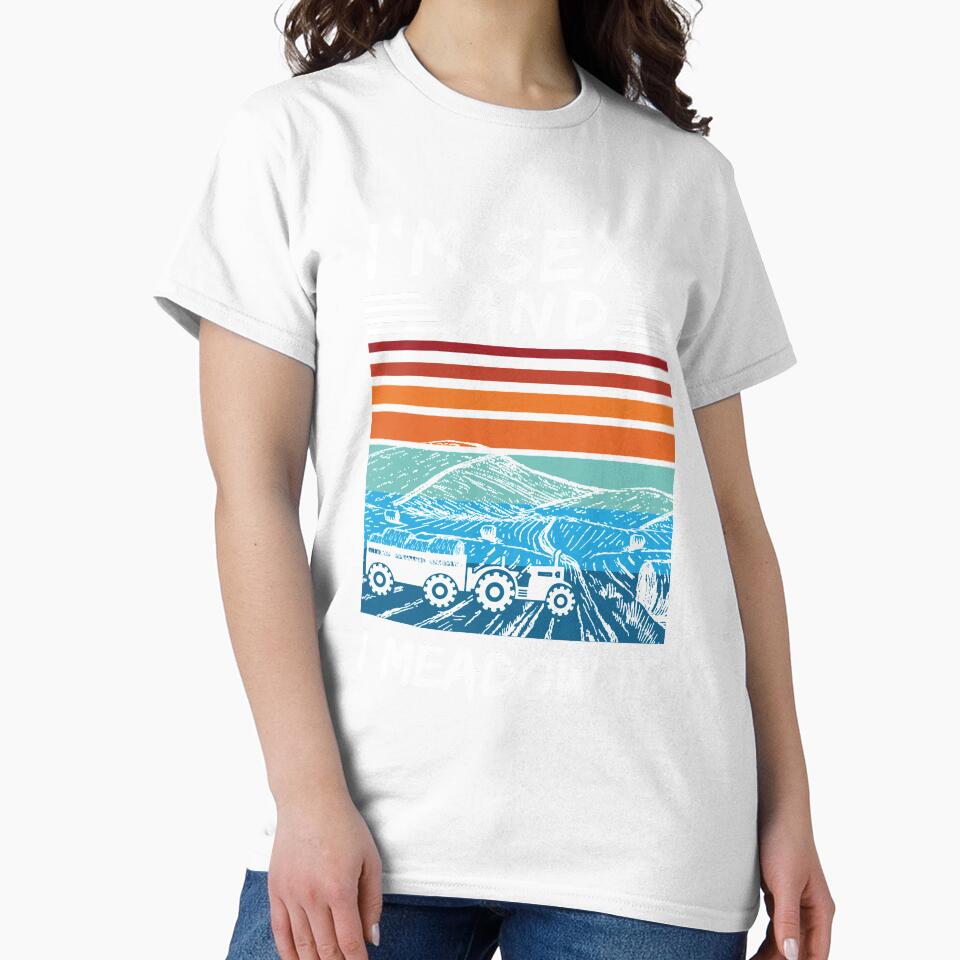 Vintage Farm Haystack Hay Retro Tractor Meadow Farmland Pasture Sexy Farmer by TheAplus