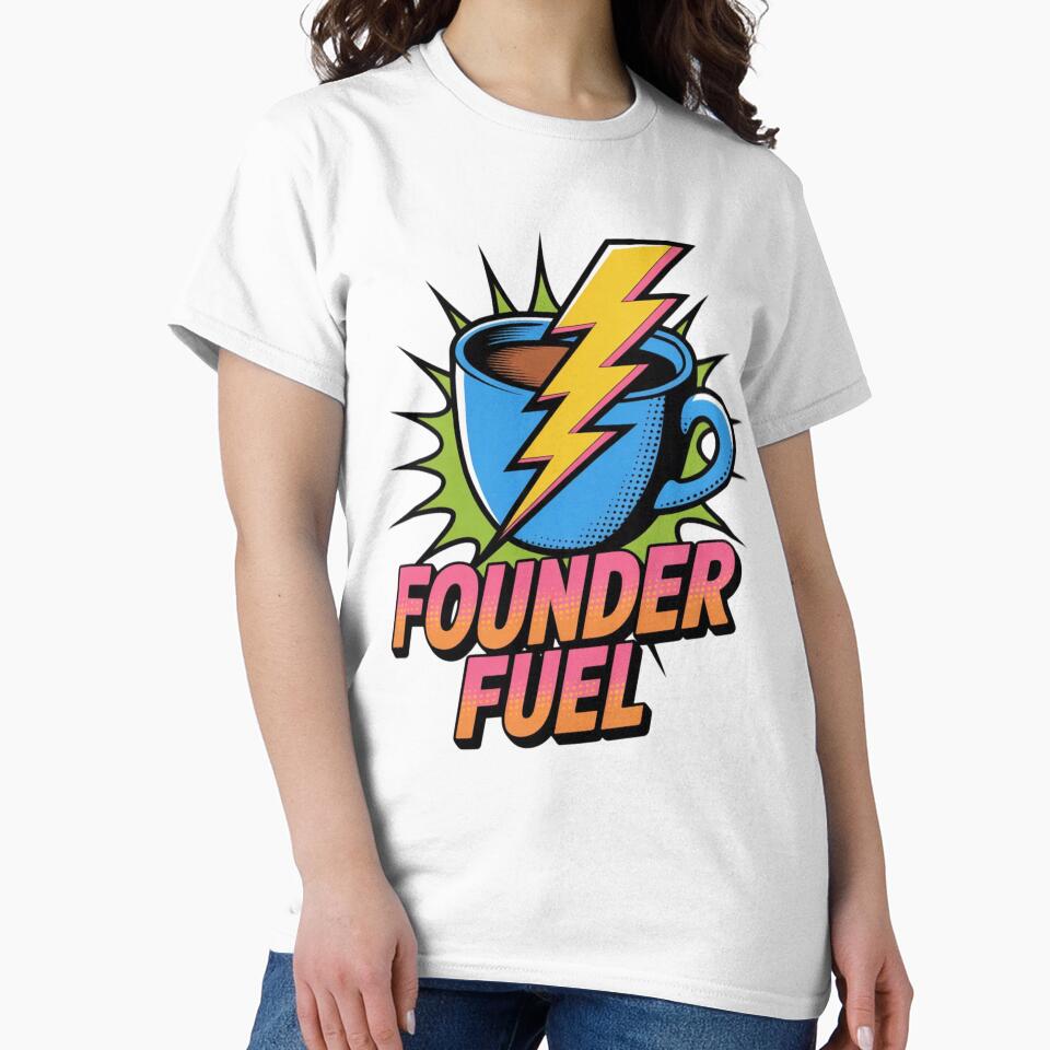 Founder Fuel Coffee Pop Art by ACRShop