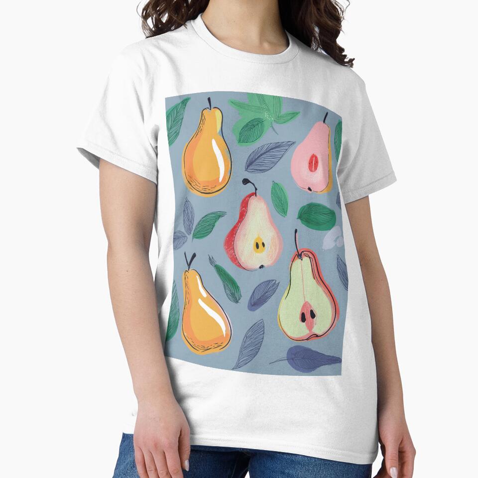 Retro Pear Parade by Becky-Poppins