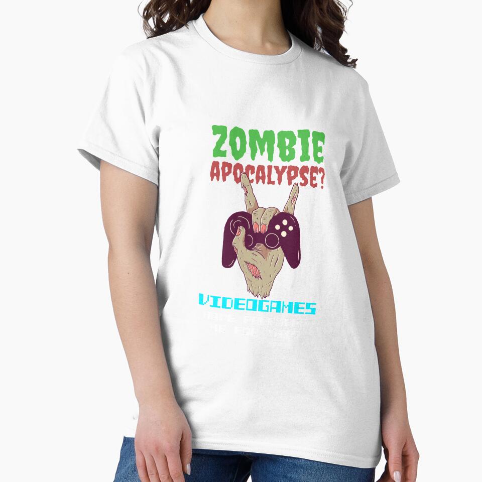 Zombie Apocalypse Gamer Gaming by titanosdesign