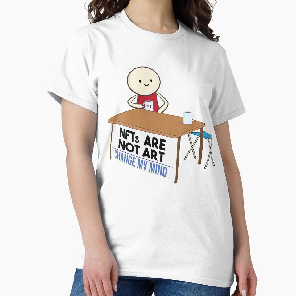 NFTs are not art. NFT is a scam and not art by alltheprints