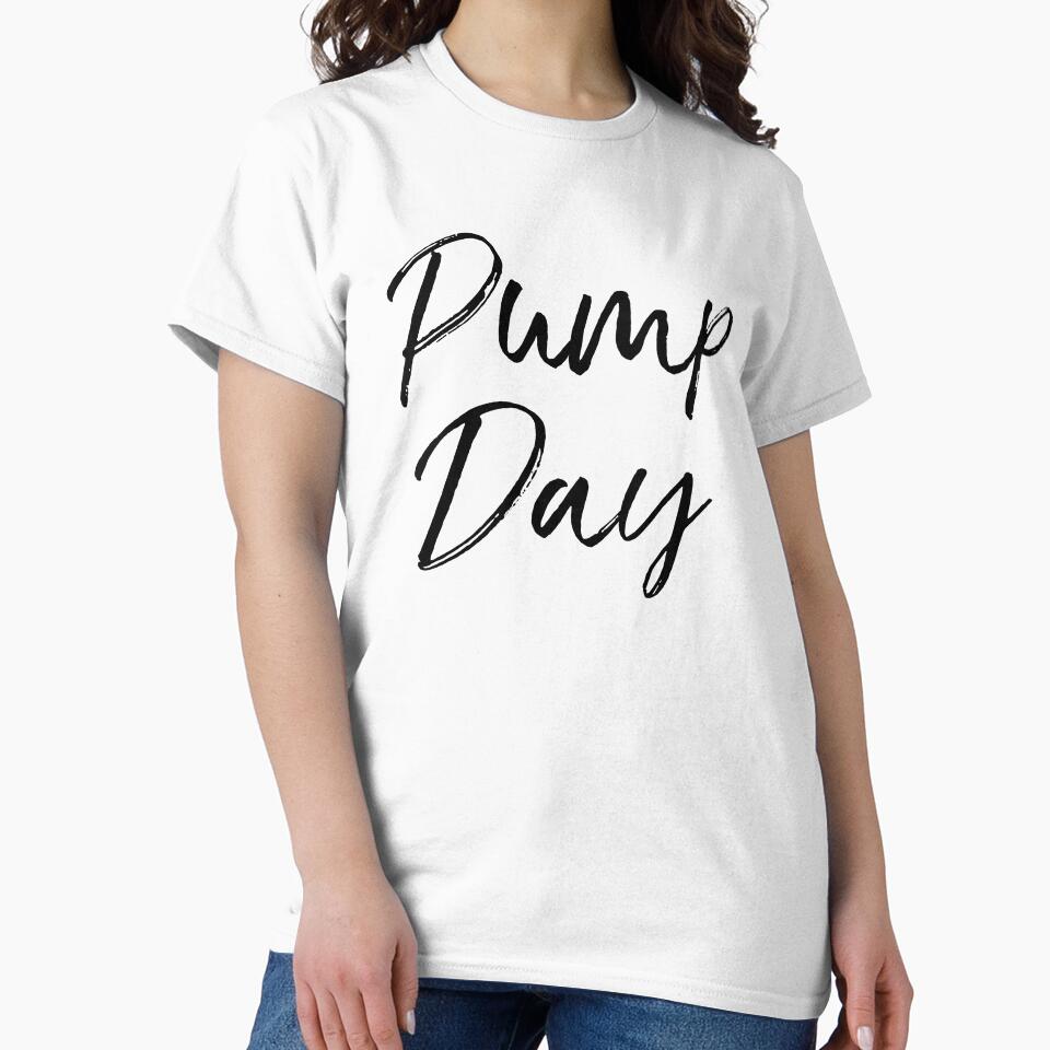 Pump Day Funny Workout Quote by TNDesignStudio