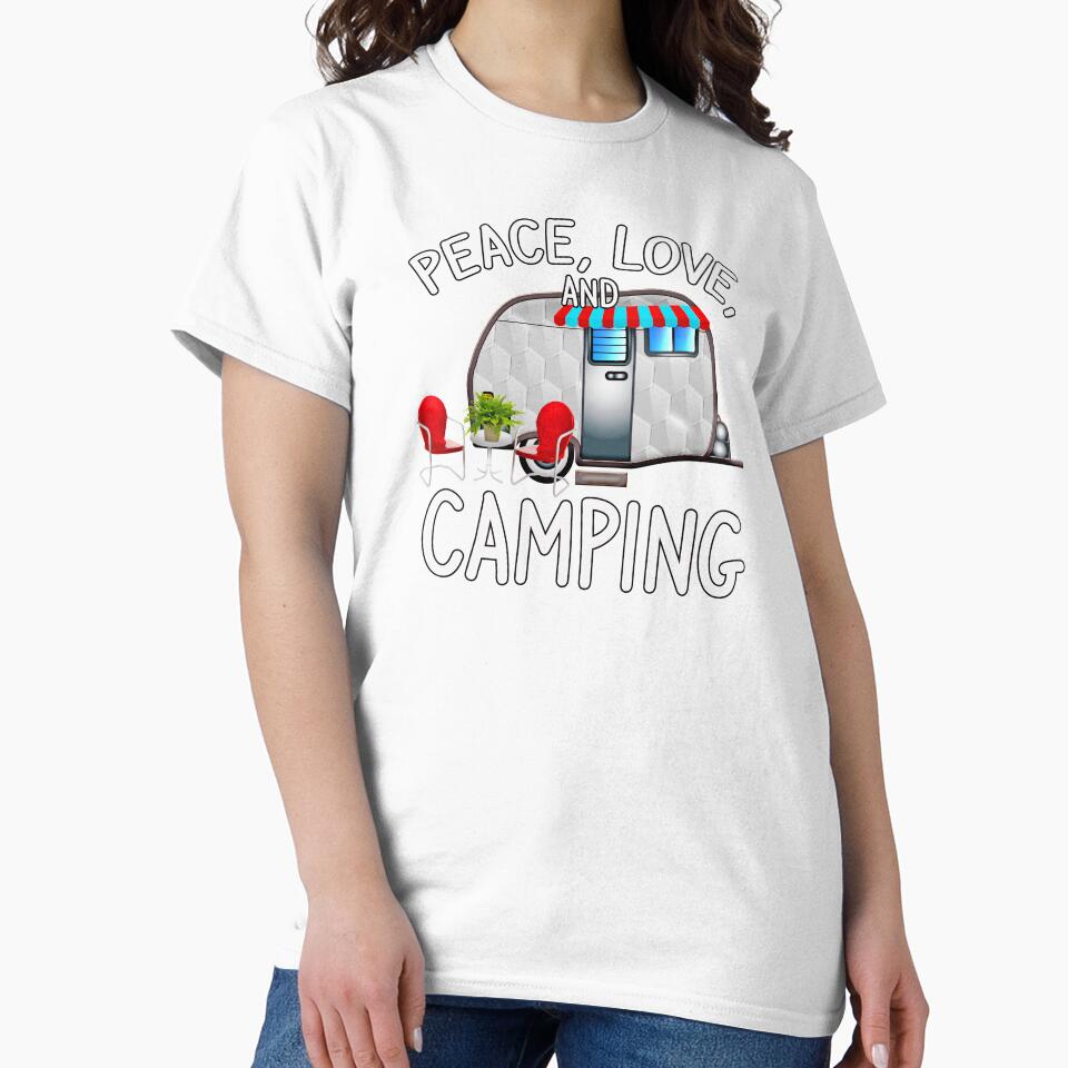 Peace, Love and Camping - Cool Camping Stuff by 3QuartersToday