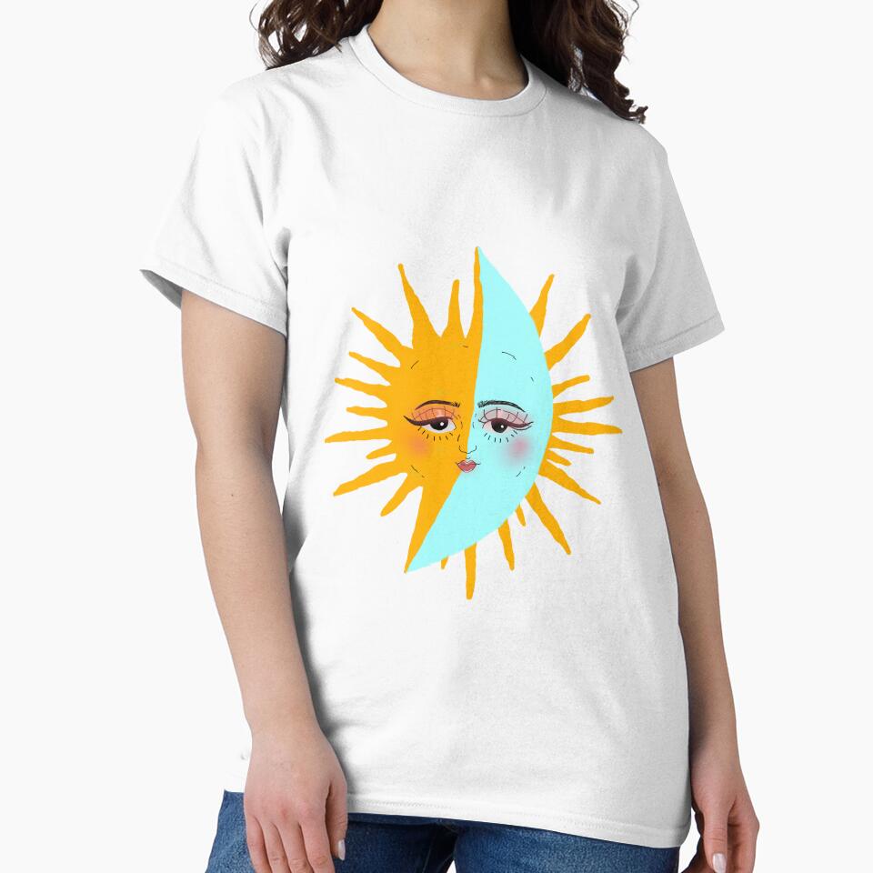 Feminine sun moon lavender by Mermaidssparkle