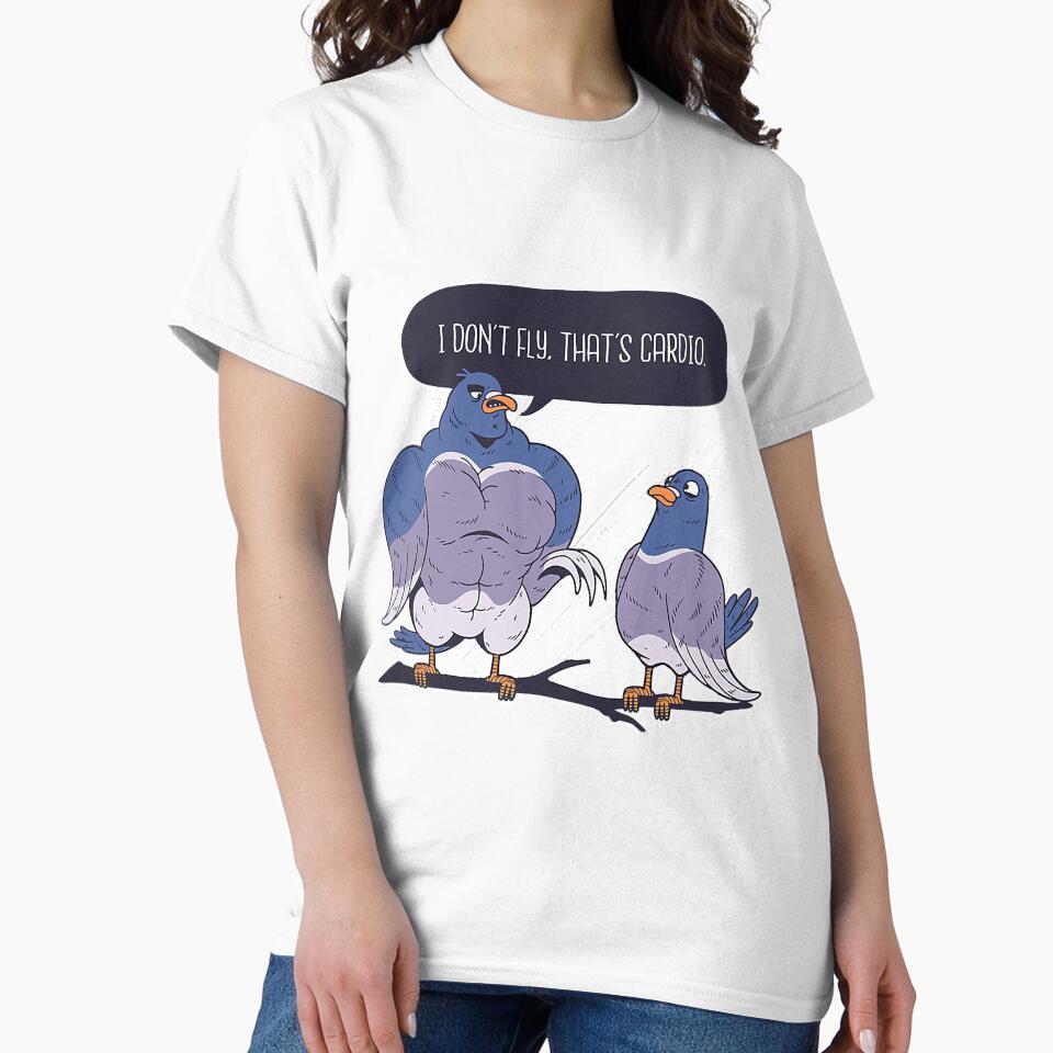 I Dont Fly Gym Fitness Workout by SkyCloudBlue