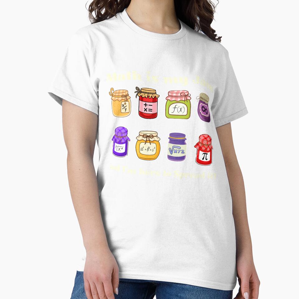 Math is my JAM, Funny Math T-Shirt by Mogale-Hill