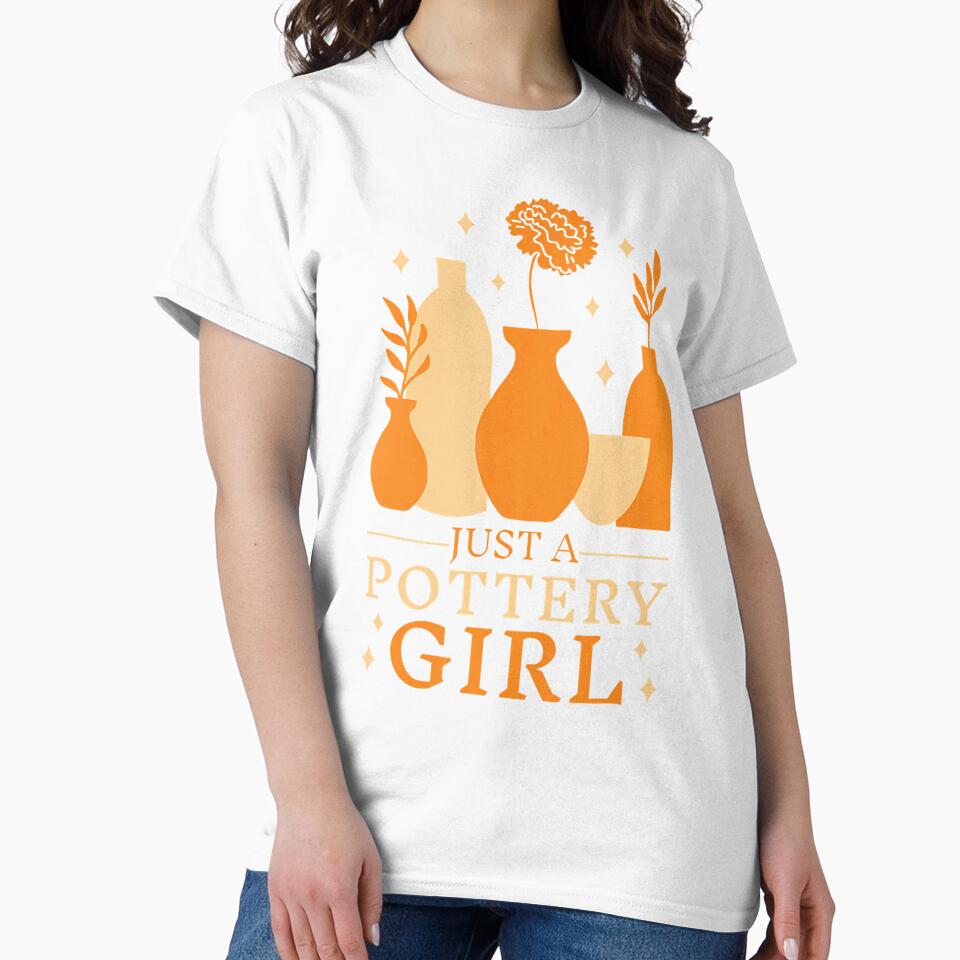 Potter Ceramic Clay - Handcraft Just A Pottery Girl by ElaineEsther