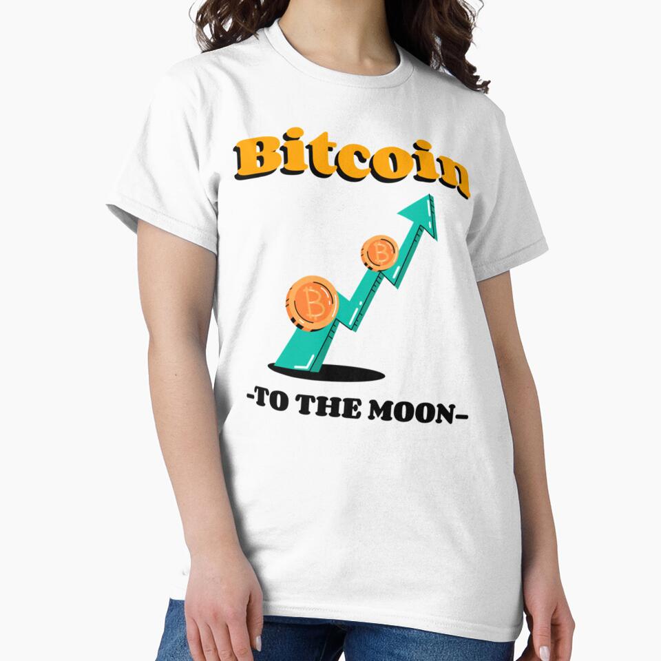 Bitcoin to the Moon by FunnyAndLoves