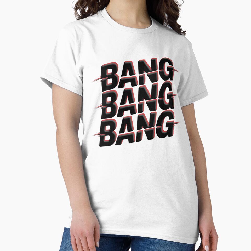 Bang Bang Bang Bold Glitch Typography by Meivelle