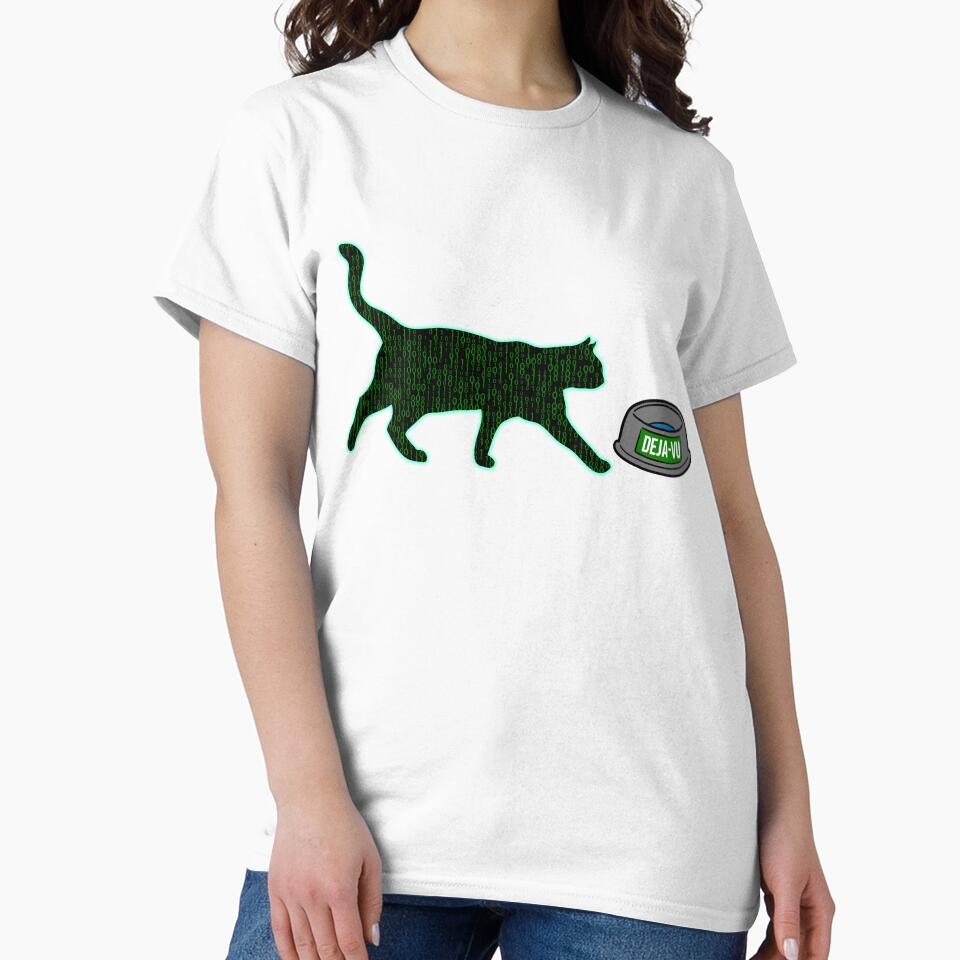 Deja-Vu Glitch Cat by QlickDesign