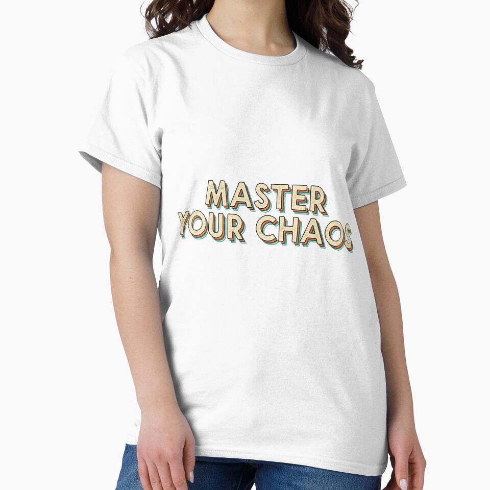 Master Your Chaos – Vintage Statement Logo by Pollock