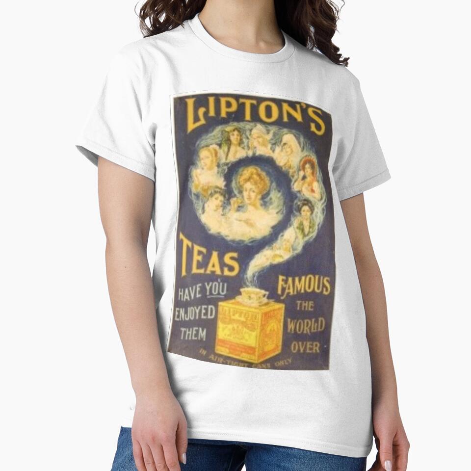 Vintage Liptons Tea Poster by RetroRabbitCo