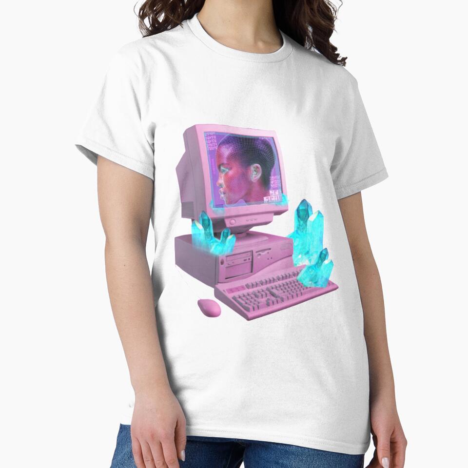 pink computer cyber y2k vaporwave by CyberScum