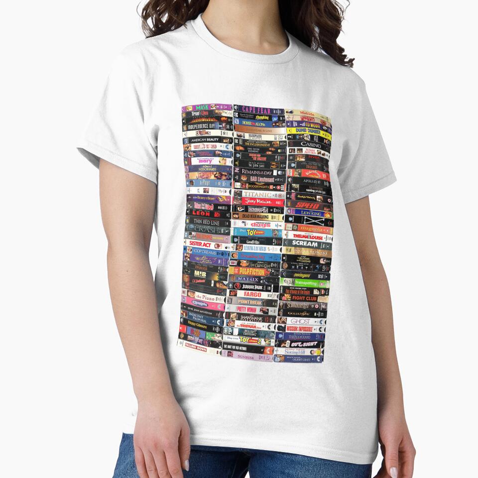 Greatest Films Of The1990S - Vintage 90S Vhs Cassette Print by MacieBins