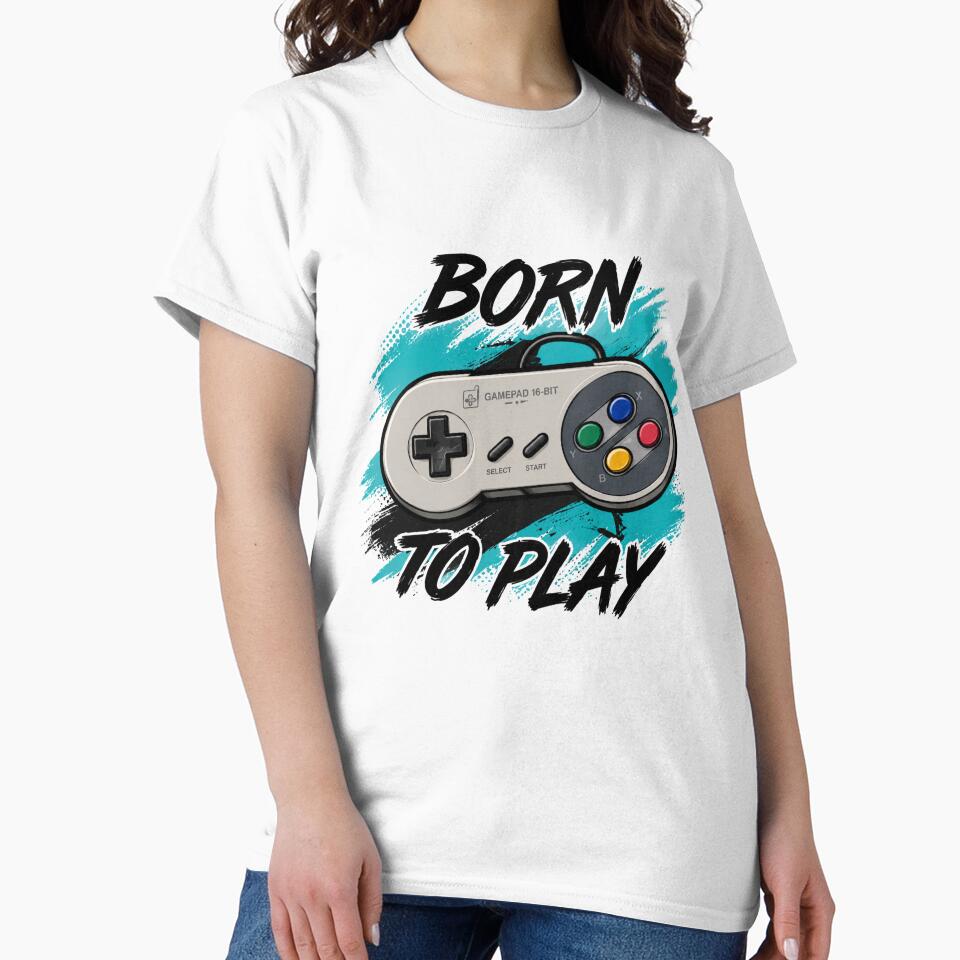Aesthetic Retro Gaming Gamepad T-Shirt, Hoodie, Sweatshirt by SoLOriensStudio