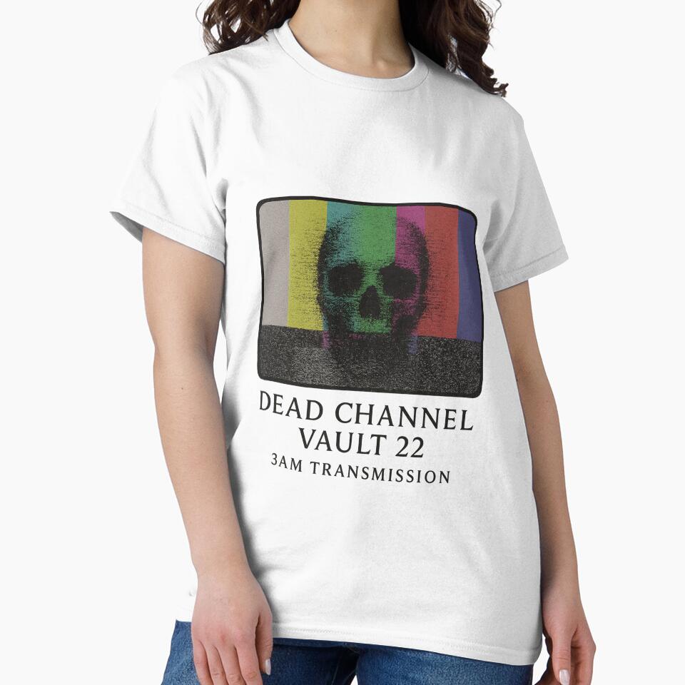 Dead Channel 22 – Vault 22 Glitch Skull Design by Vault 22