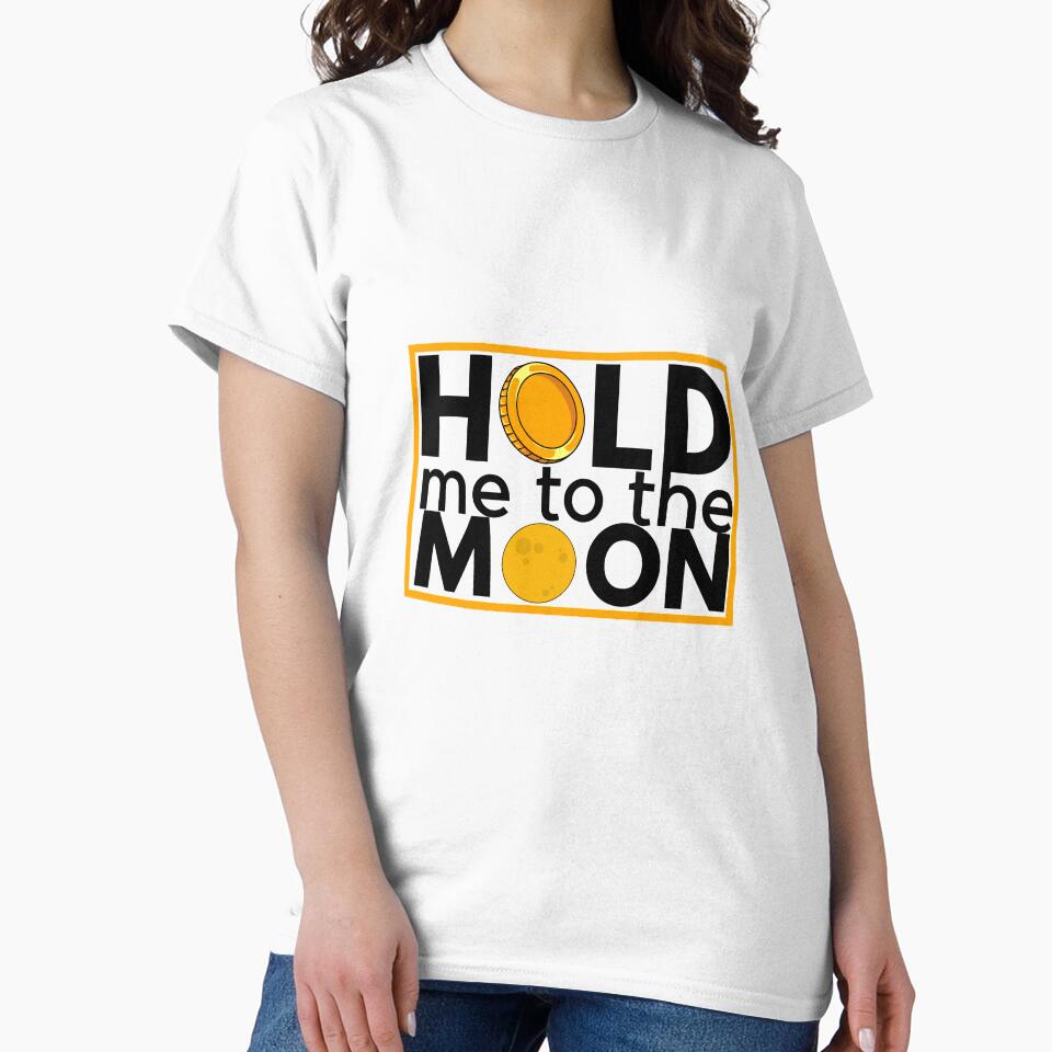 Crypto Hold me to the moon w2 | Coin/Token by Jasmin's Fashion World