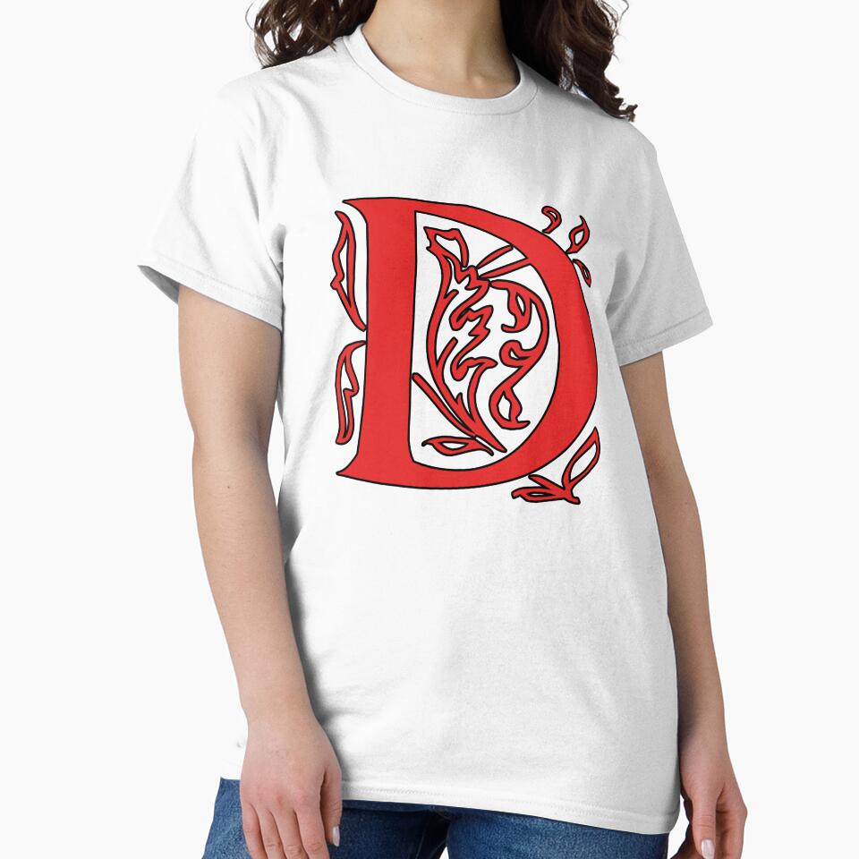 Initial monogram D by Creative-draw