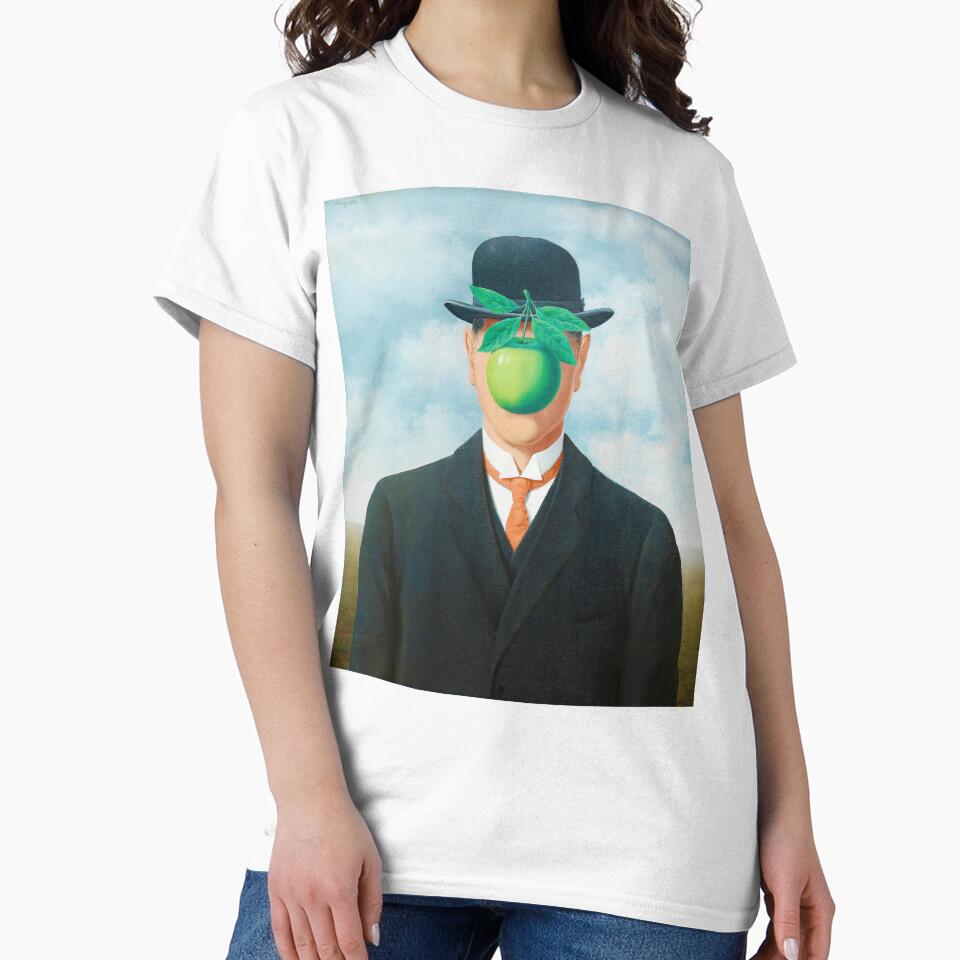 The Son of Man (1964) by René Magritte by VenusArt7